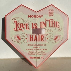 Monday Haircare “Love Is In The Hair” Travel Shampoo & Conditioner